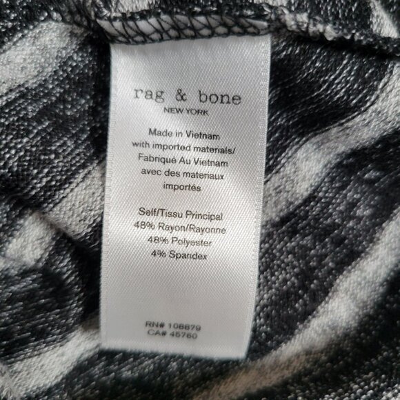 Rag & Bone Thea mock neck striped tank XS - Picture 7 of 9